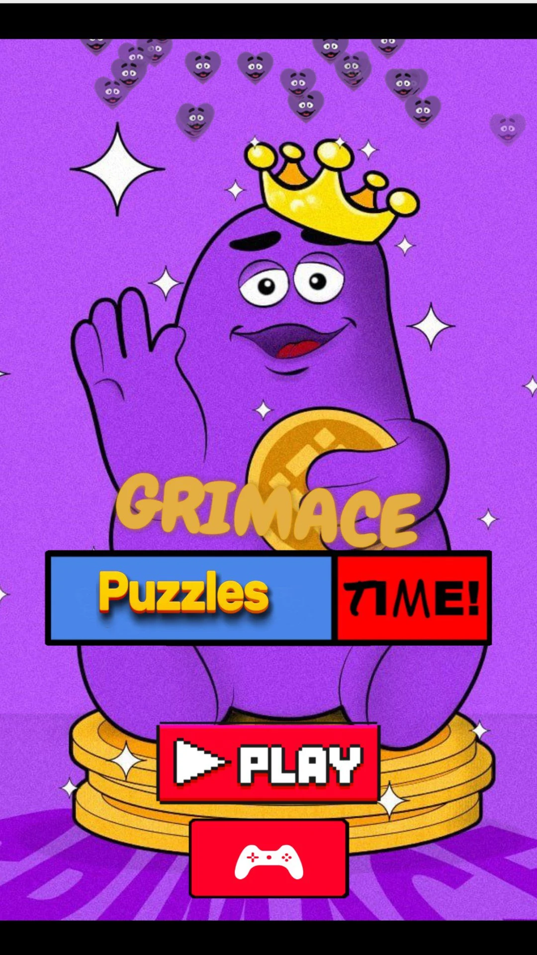 Grimace Puzzles Time screenshot