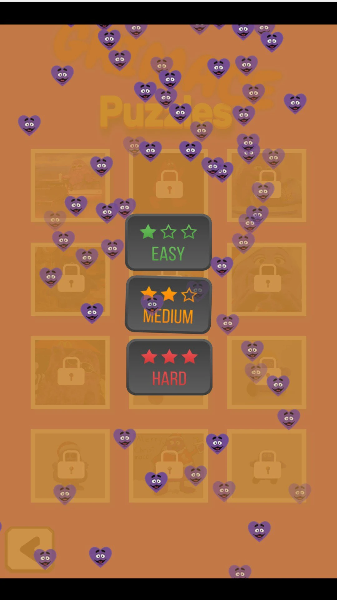 Grimace Puzzles Time screenshot