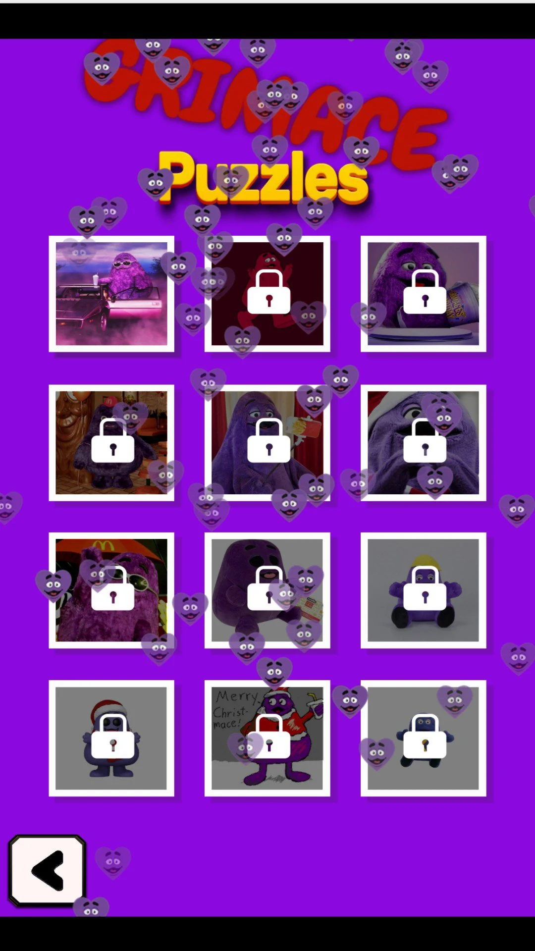 Grimace Puzzles Time screenshot